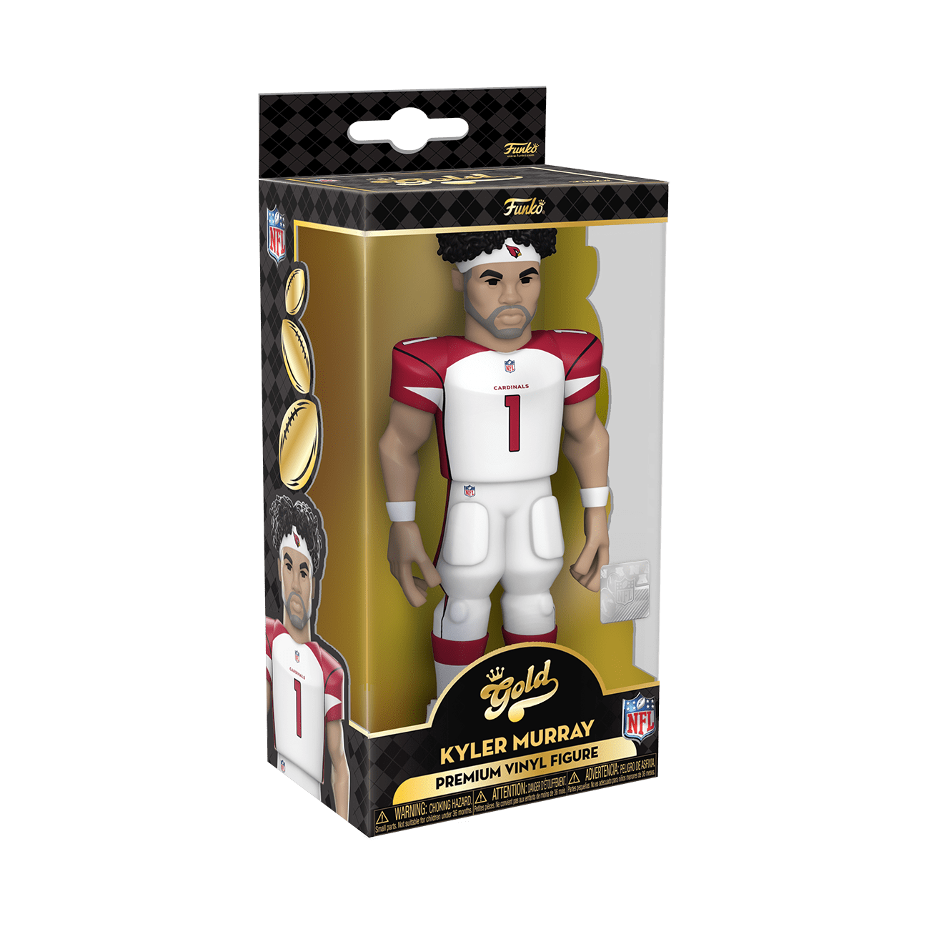 NFL Gold 5” Cardinals - Kyler Murray (Home Uni) W/Chase