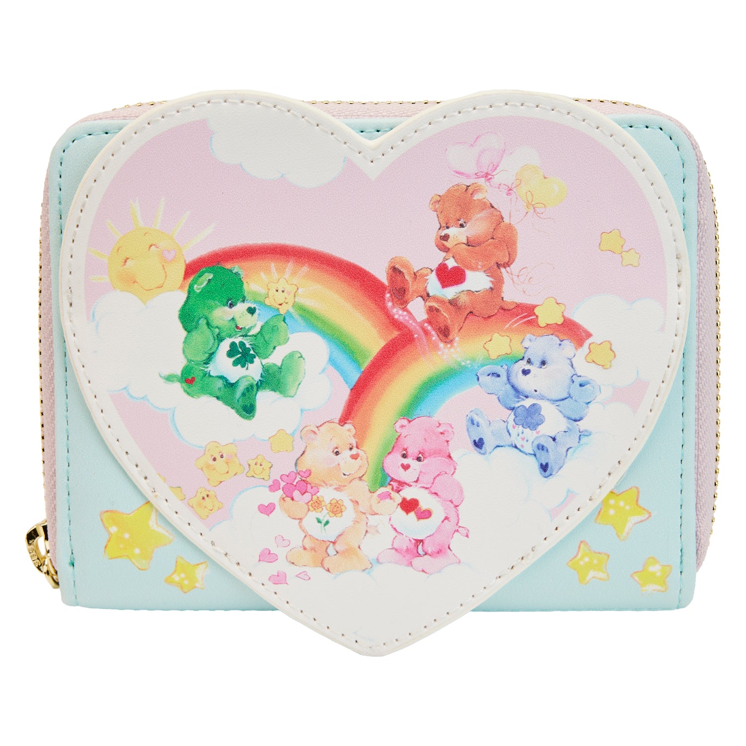 LF Care Bears Cloud Party Ziparound Wallet