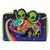 LF Lisa Frank Cosmic Alien Ride ZipAround Wallet