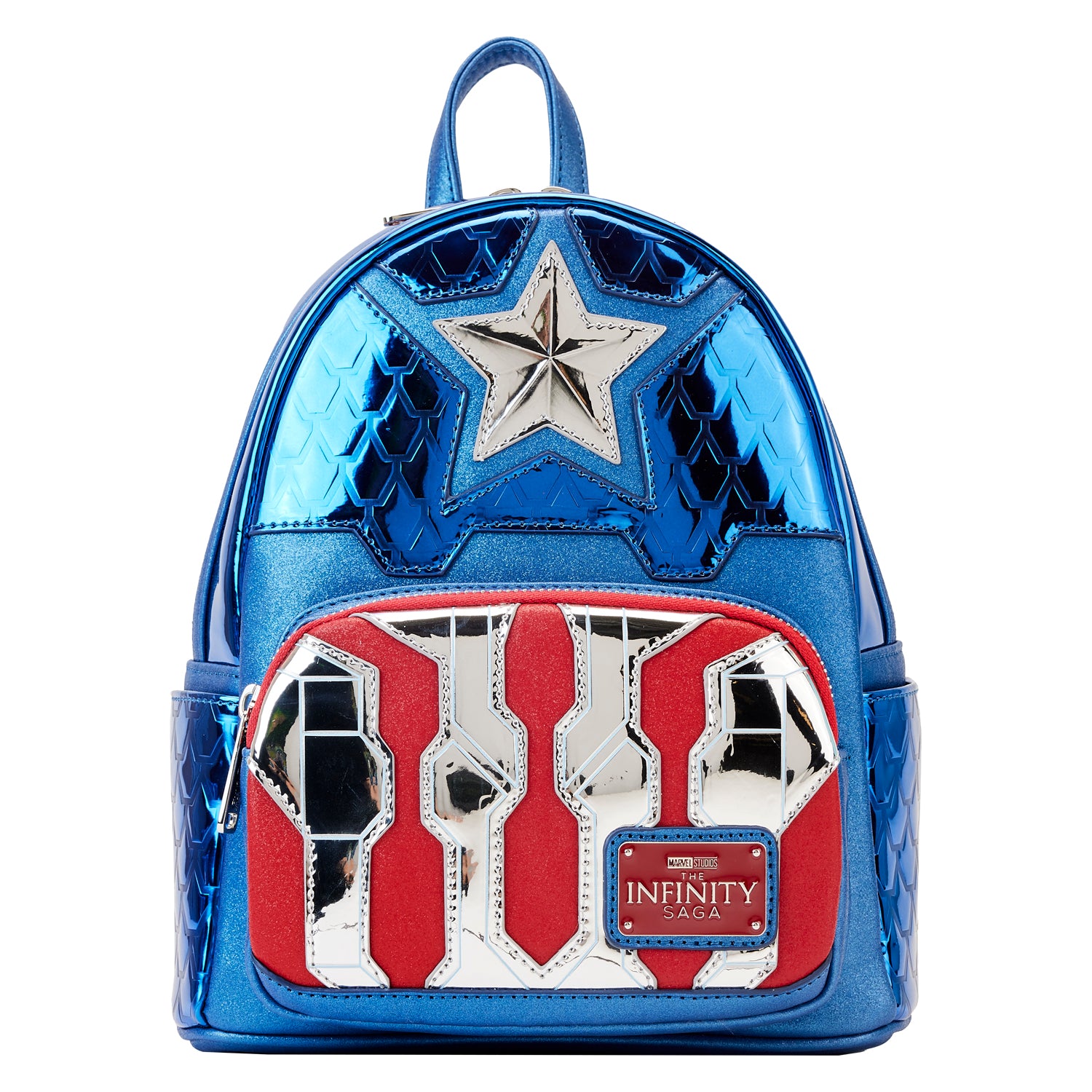 LF Marvel Shine Captain America Cosplay Mini Backpack