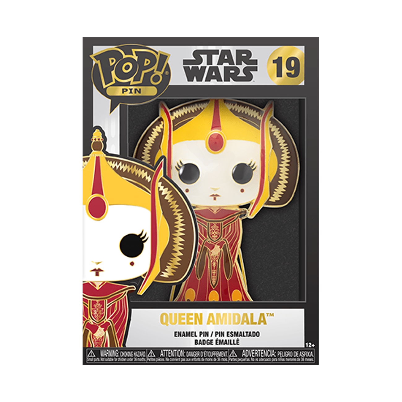 Pop Pin: Star Wars Queen Amidala W/Chase