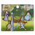 LF Disney Robin Hood Badminton 4 Pcs Pin Set