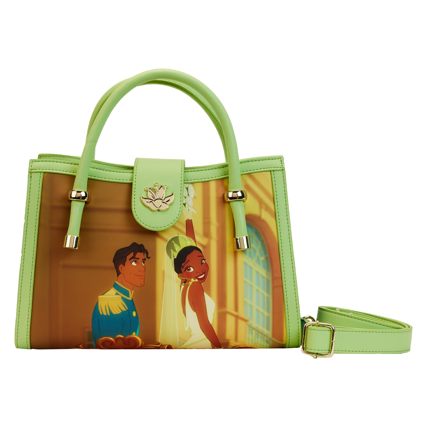 LF Disney Princess And The Frog Princess Scene CrossBody Bag