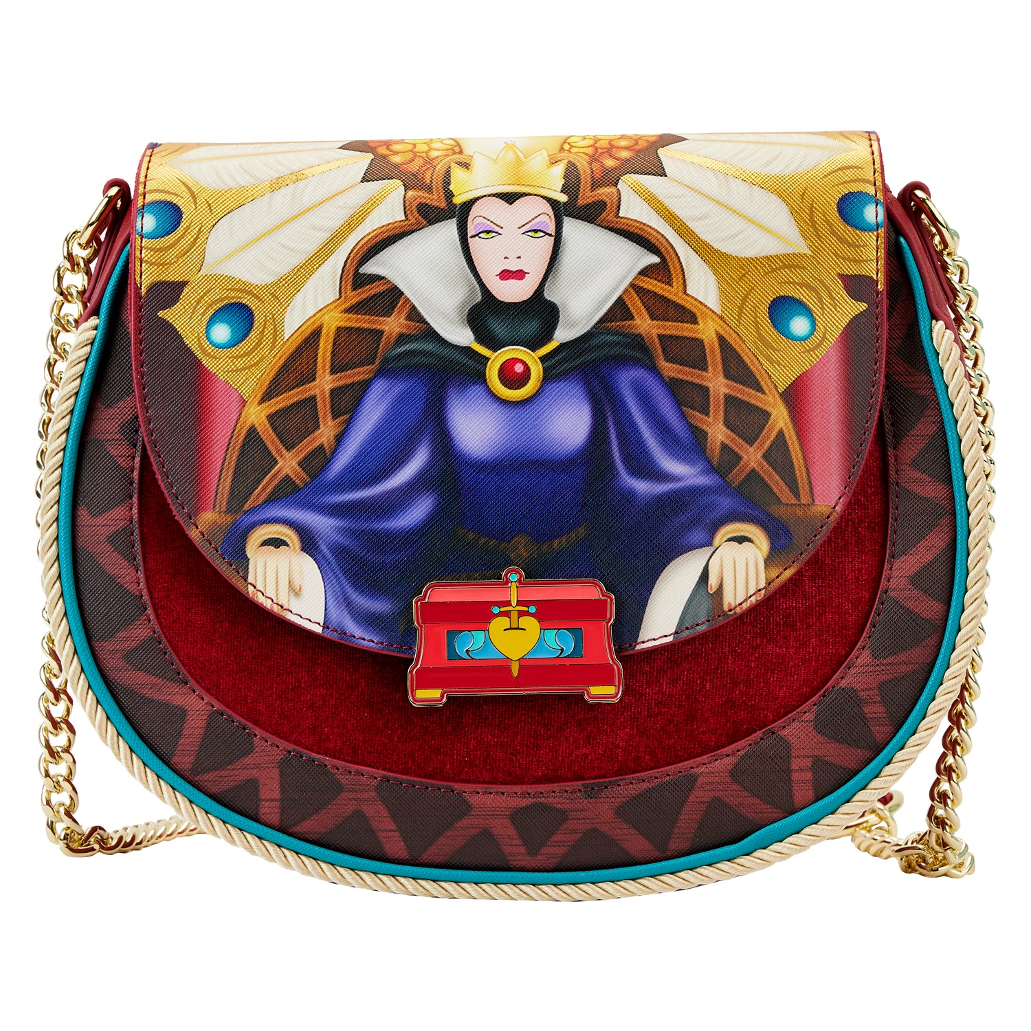 LF Disney Snow White Evil Queen Throne Crossbody Bag