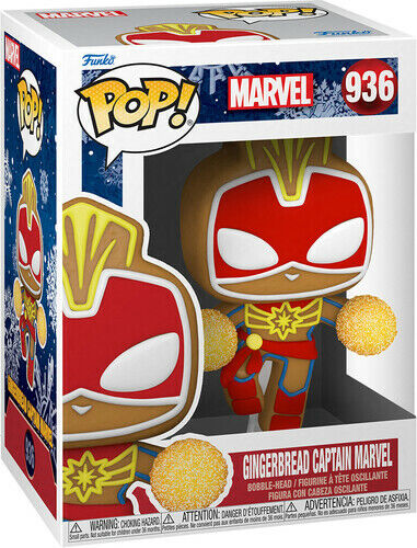 Pop Marvel: Holiday - Gingerbread Captain Marvel