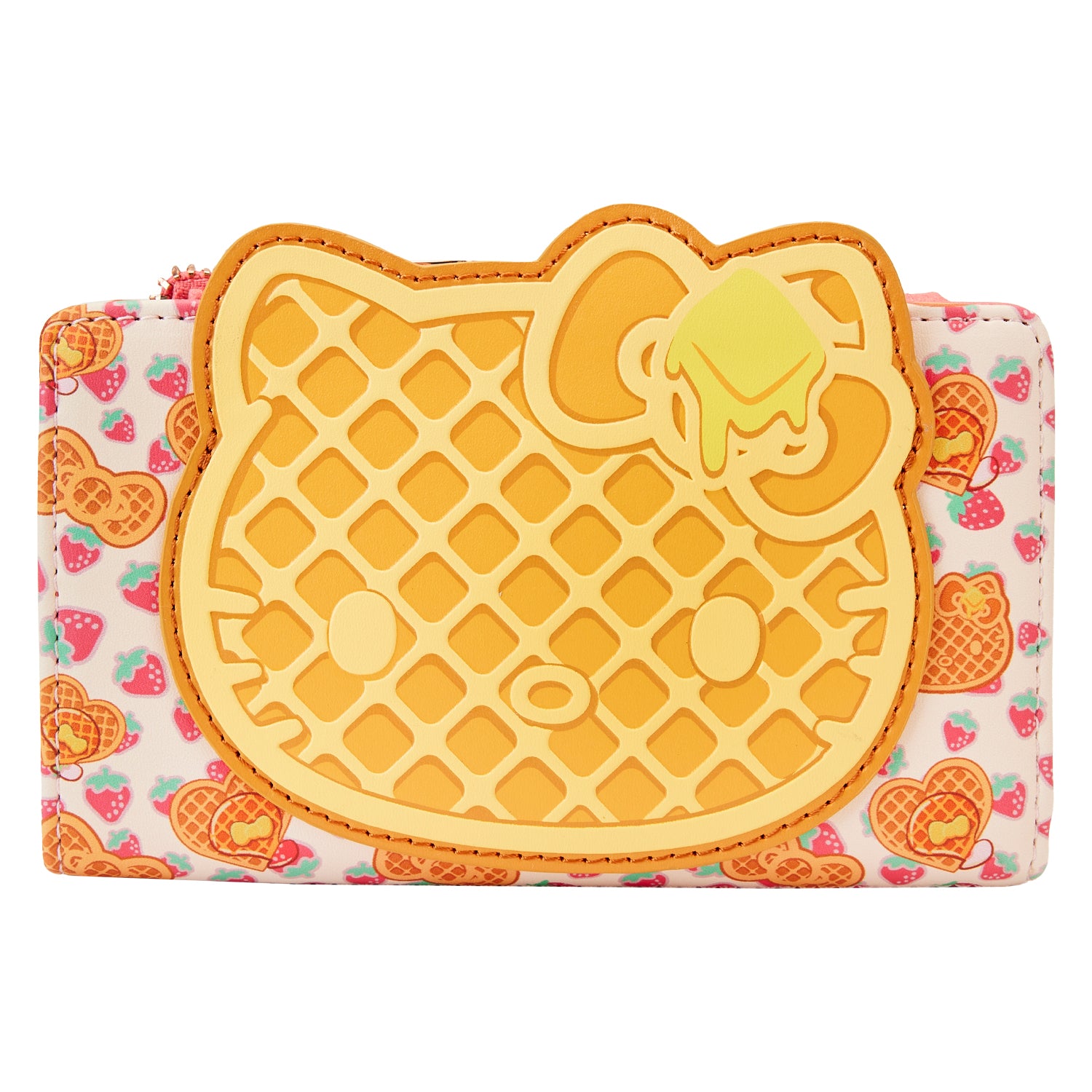 LF Sanrio Hello Kitty Breakfast Waffle Flap Wallet