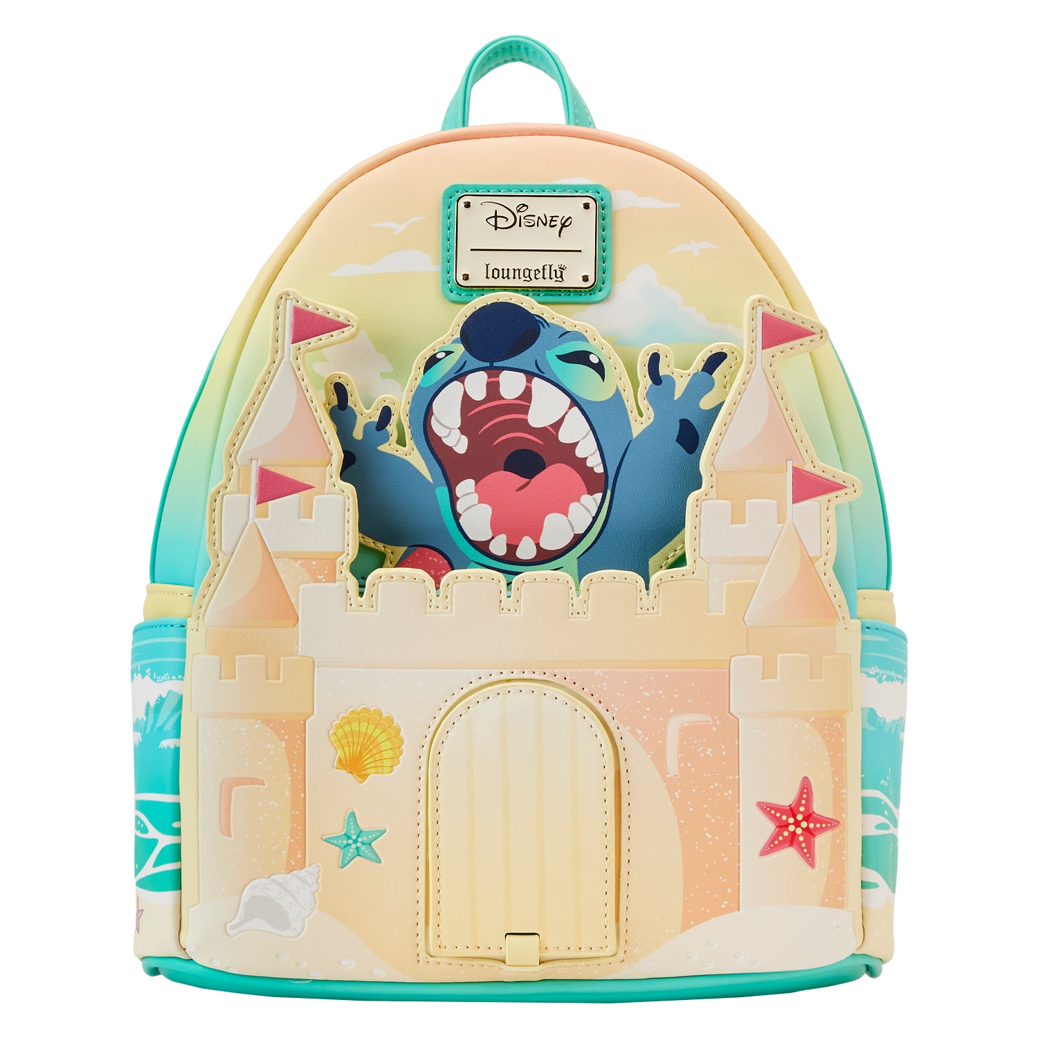 LF Disney Stitch Sandcastle Beach Surprise Mini Backpack