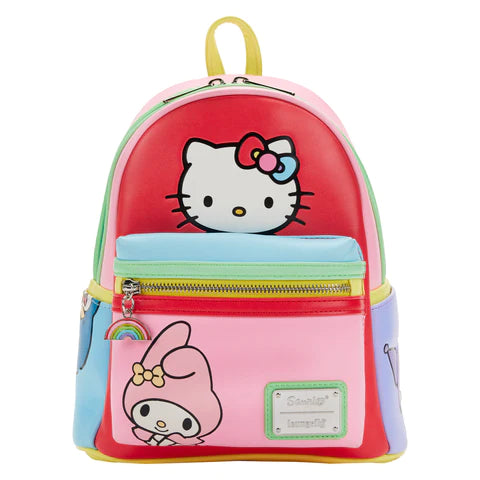 Collection cheapest Lounge Exclusive Loungefly Hello Sanrio Mini Backpack with Wallet