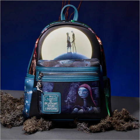 Loungefly Haunted Mansion: Moving portraits Mini Backpack