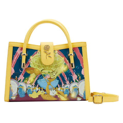Disney Belle Embossed Tote Bag Apparel by Loungefly | Sideshow Collectibles