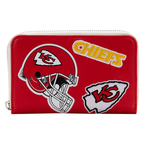 LF NFL Kansas City Chiefs Patches ZipAround Wallet