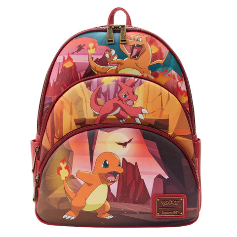 Pokemon Loungefly Mini Backpack - Pikachu Sepia