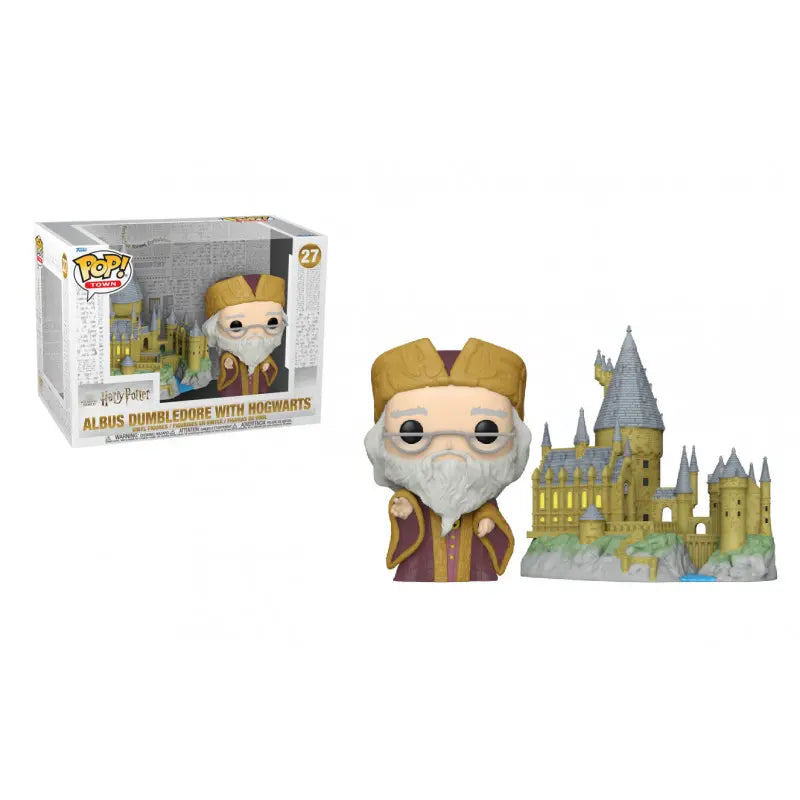Pop! Town: Harry Potter Anniversary - Dumbledore With Hogwarts