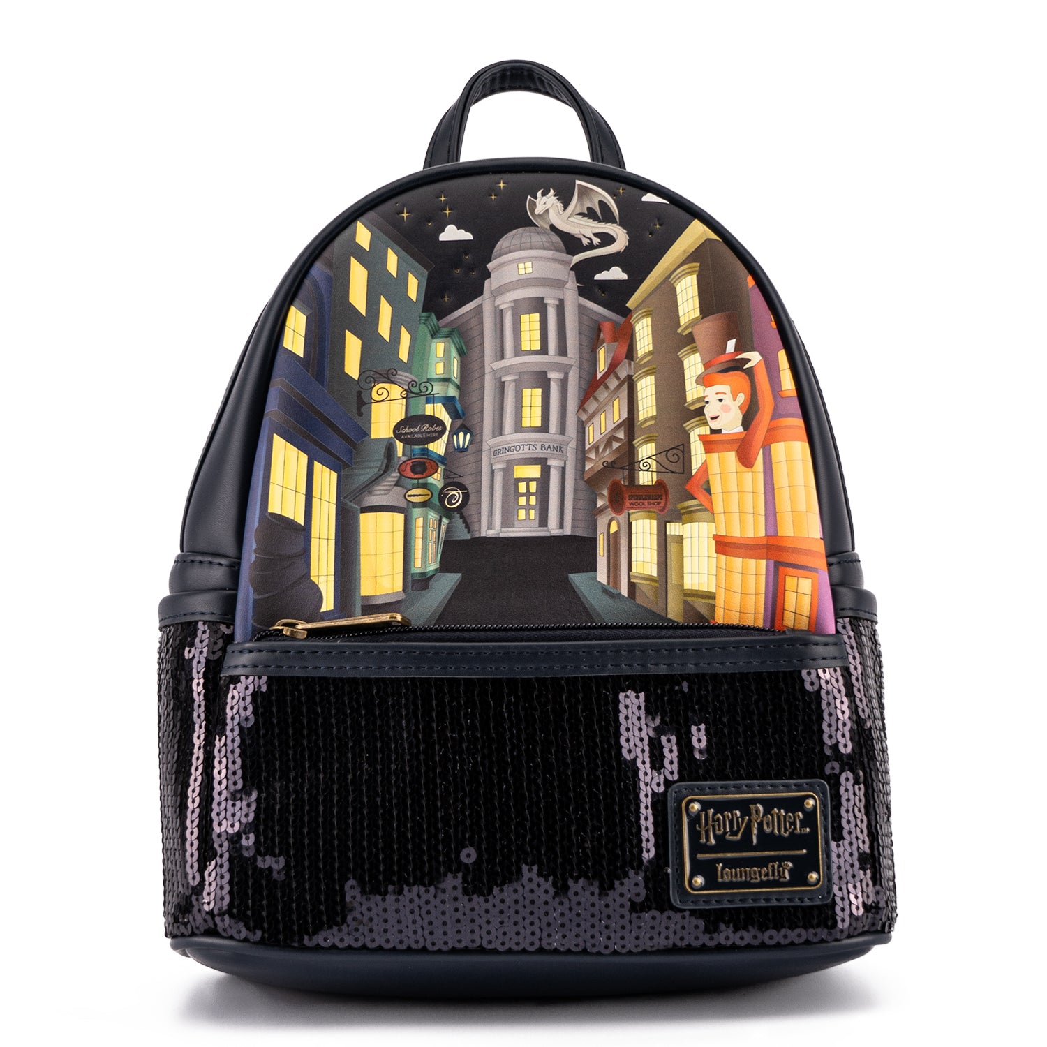 Harry Potter Diagon Alley Sequin Mini Backpack