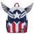 LF Marvel Falcon Captain America Cosplay Mini Backpack