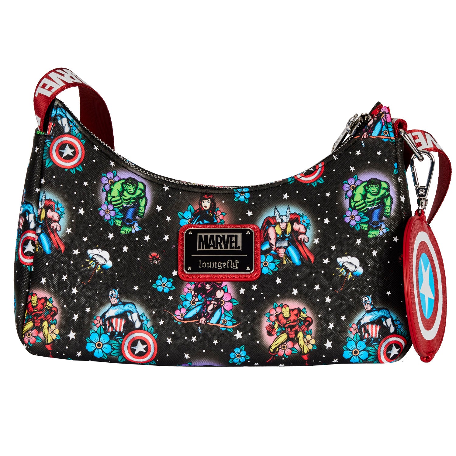 LF Marvel Avengers Tattoo Shoulder Bag
