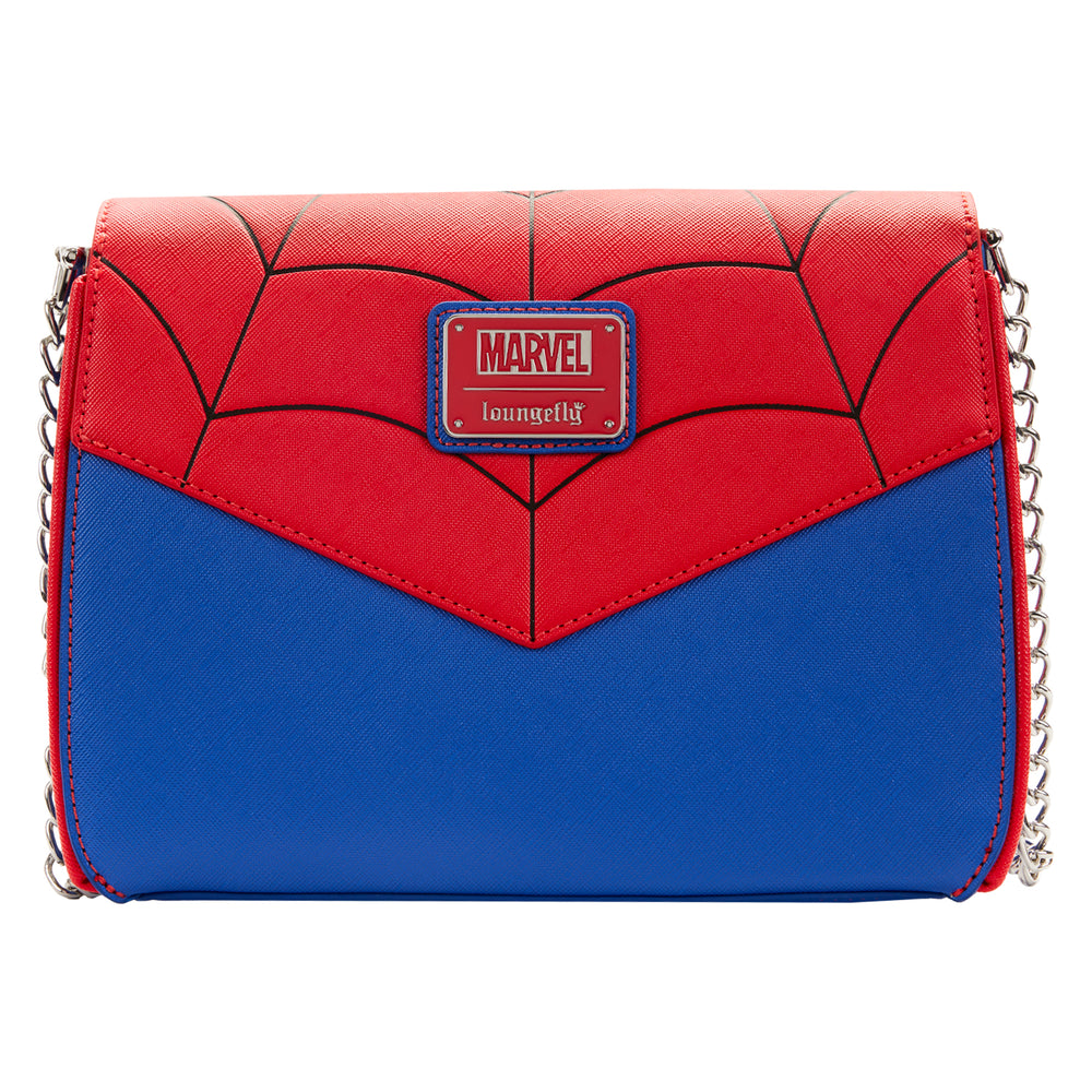 Color block store crossbody bag