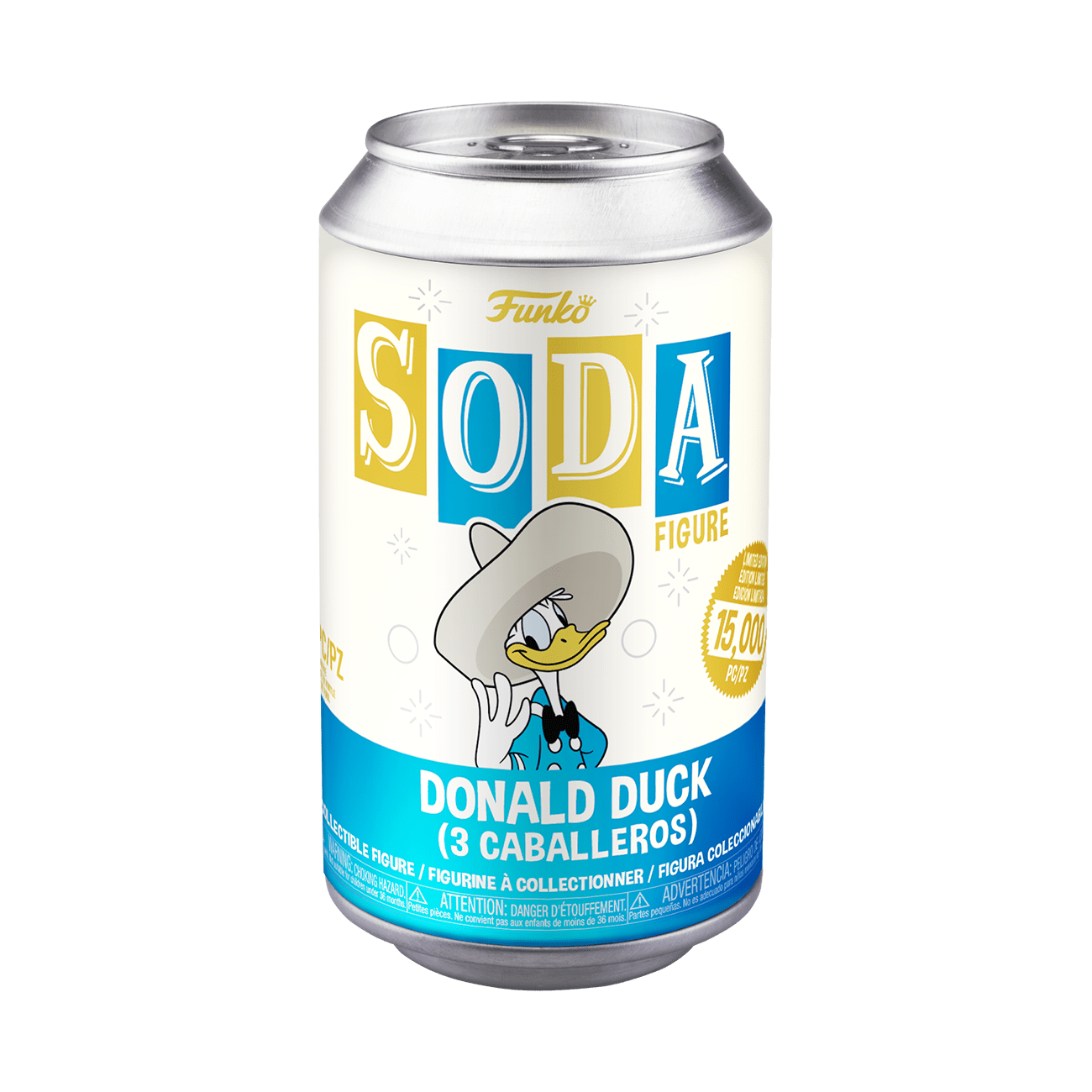 Vinyl Soda: Donald Duck - 3 Caballeros W/Chase