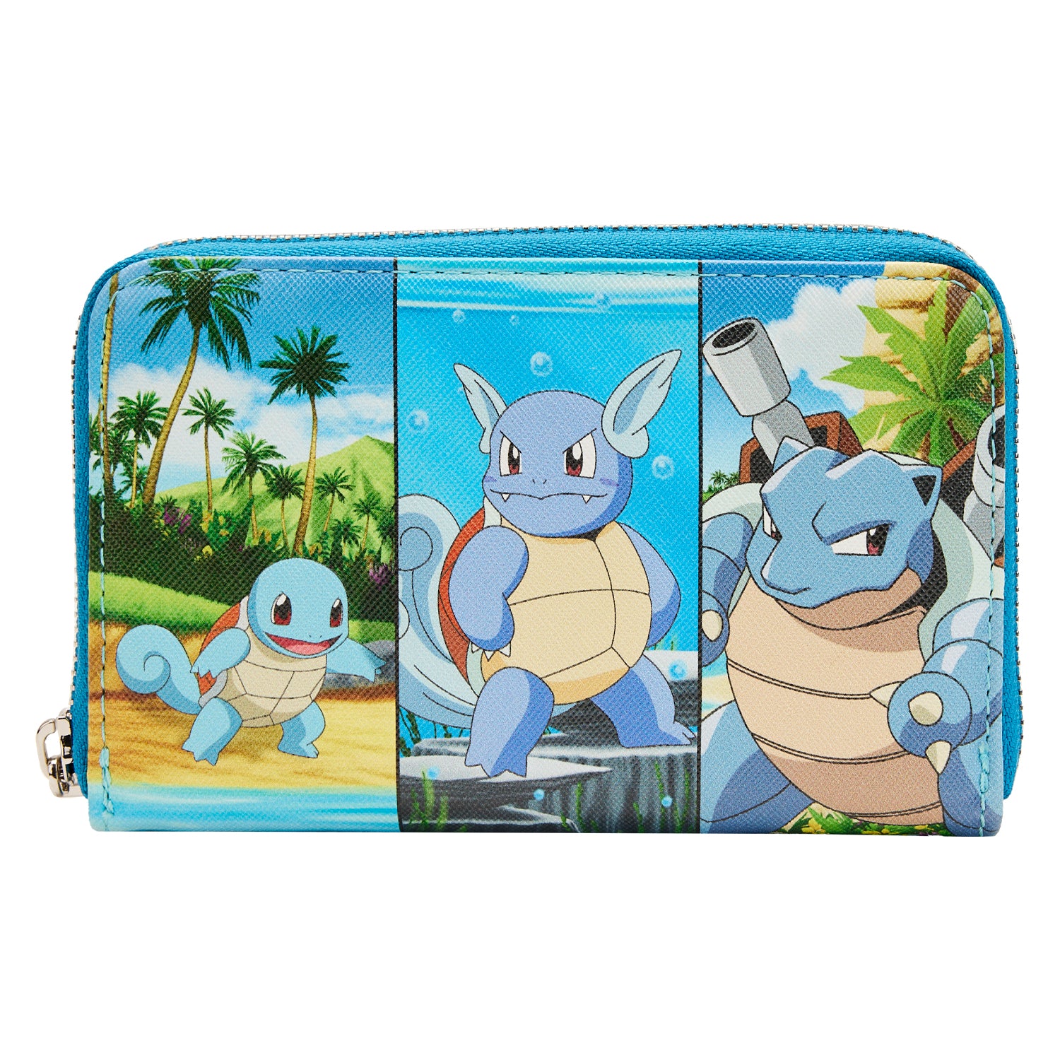 LF Pokemon Squirtle Evolution Ziparound Wallet