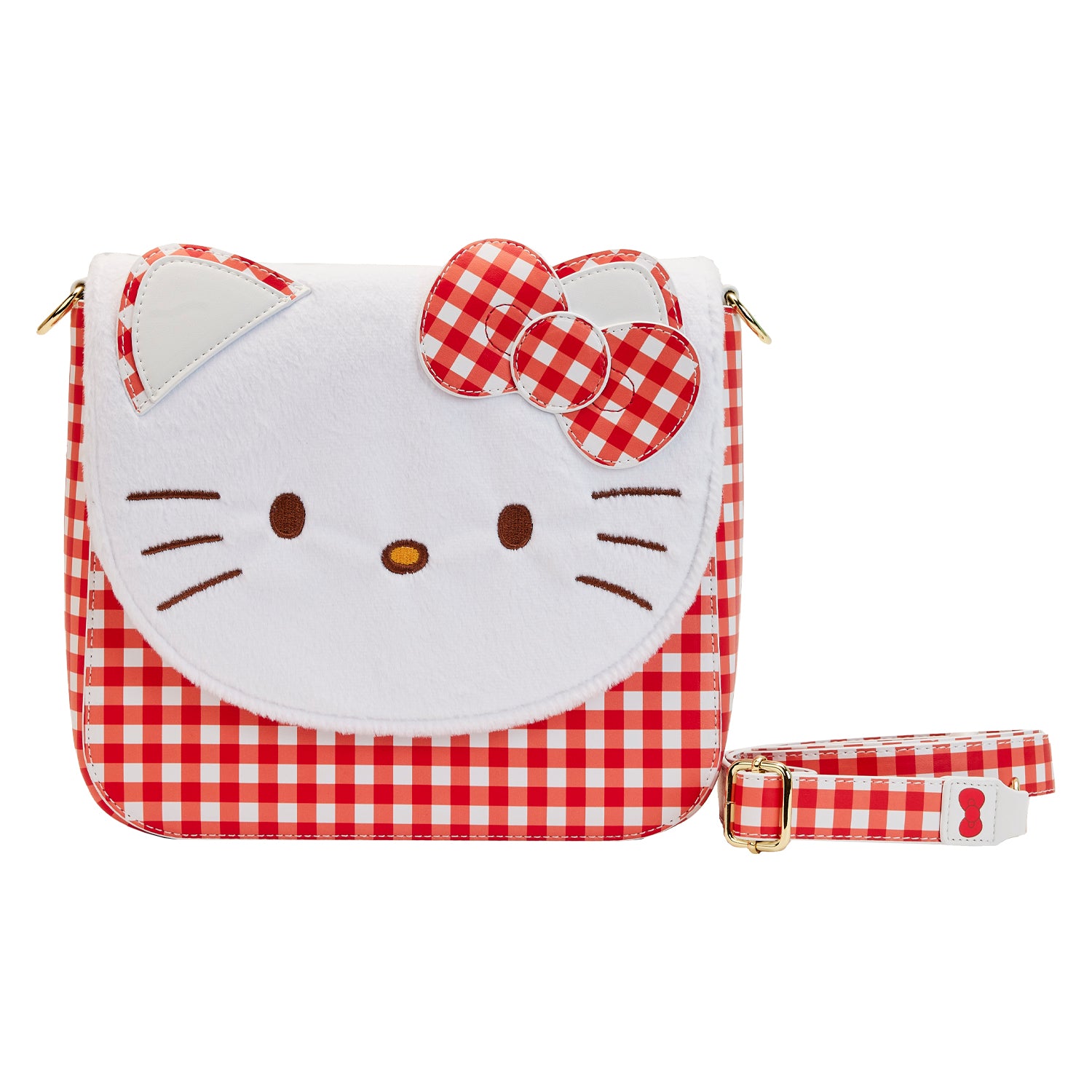 LF Sanrio Hello Kitty Gingham Cosplay Crossbody Bag