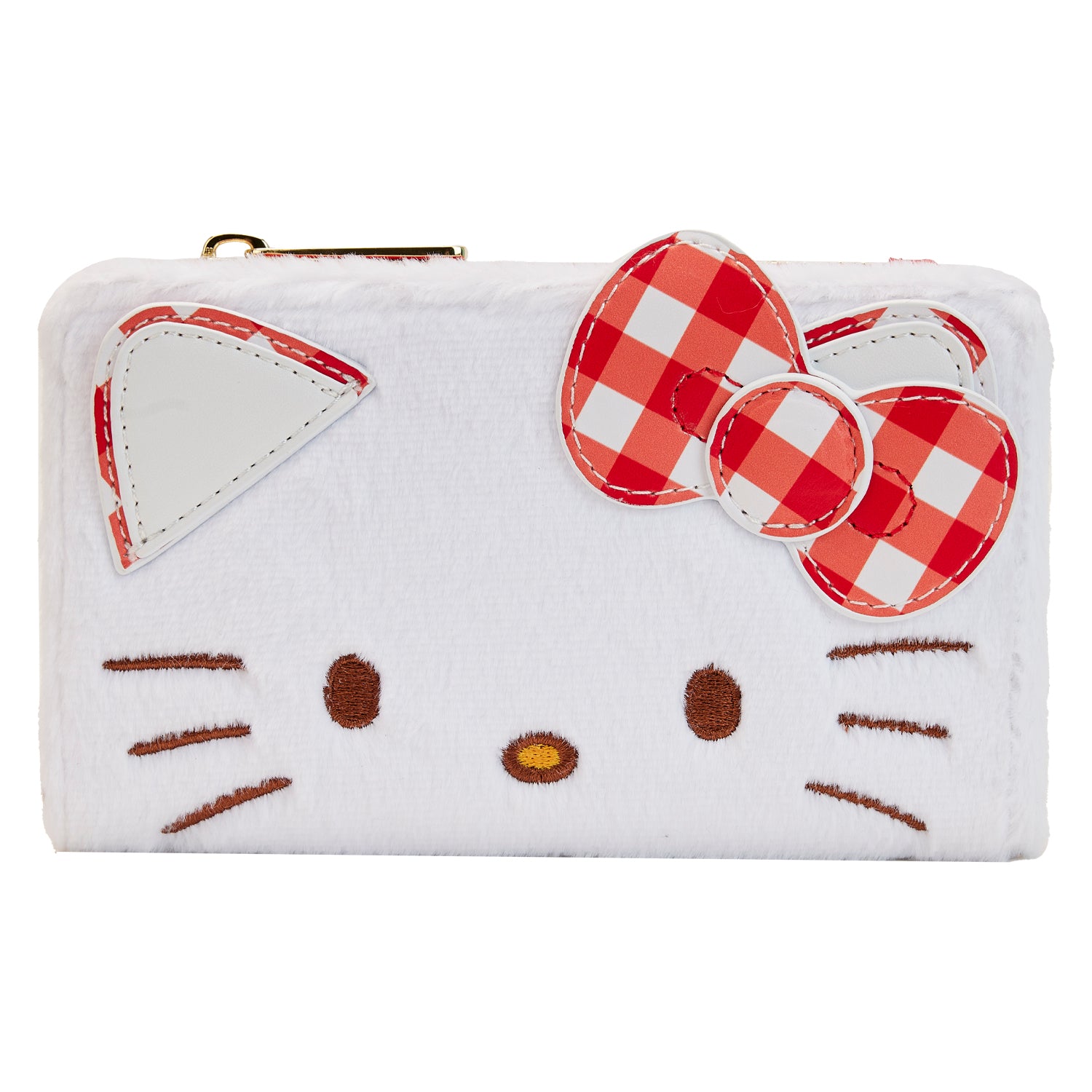 LF Sanrio Hello Kitty Gingham Cosplay Flap Wallet