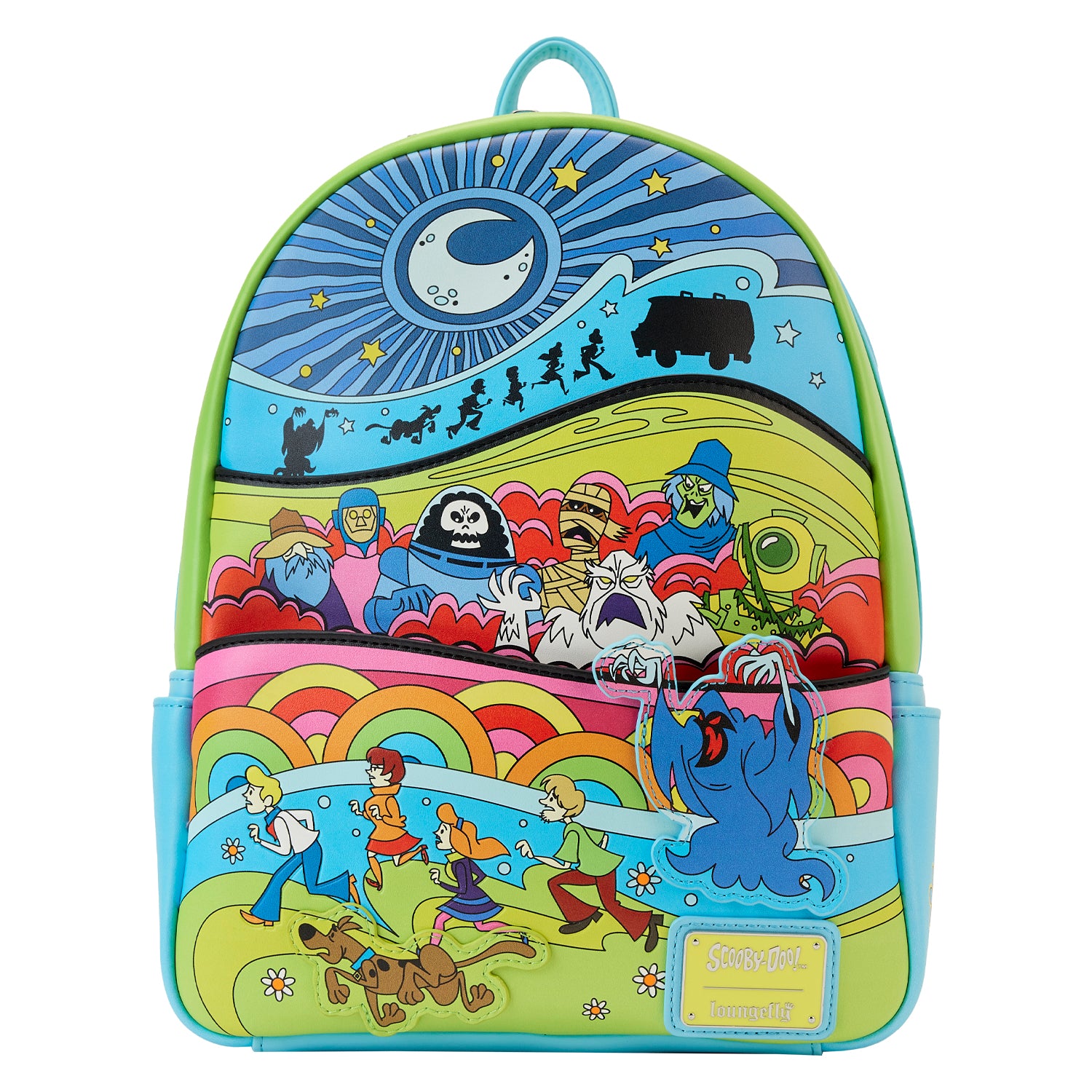 LF Scooby Doo Psychedelic Monster Chase GITD Mini Backpack