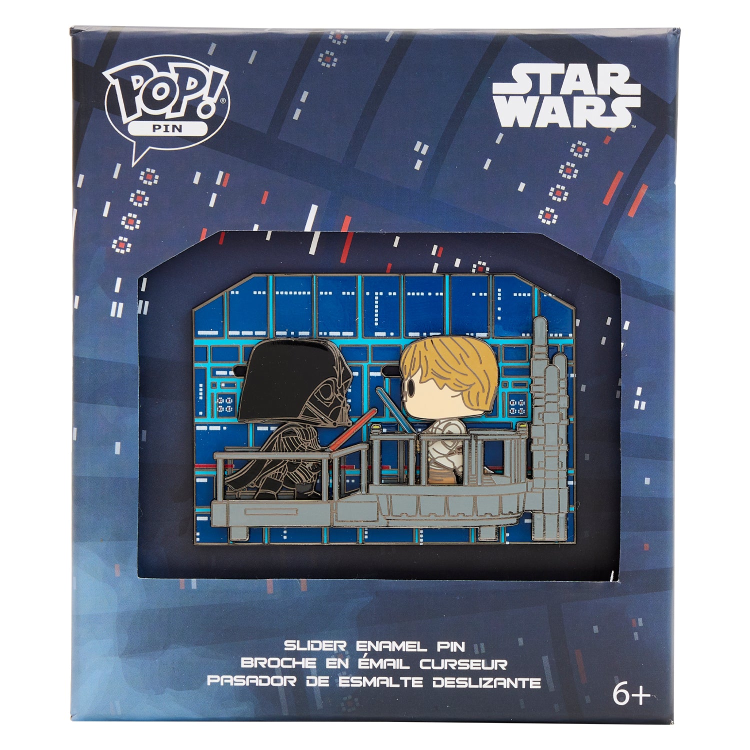 Pop By LF Star Wars Cloud City Duel 3 Inch Collector Box Pin