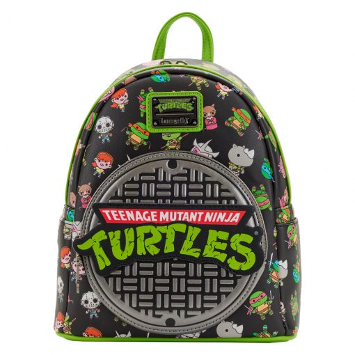 LF TMNT Sewer Cap AOP Mini Backpack