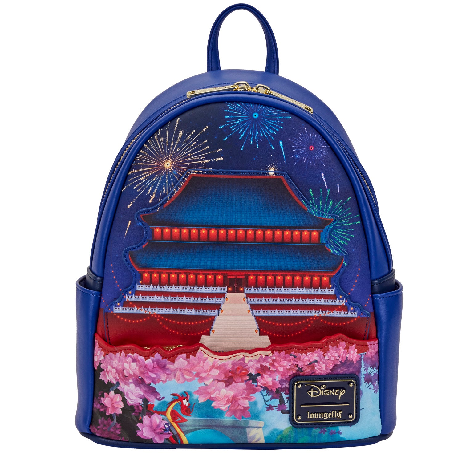 LF Disney Mulan Castle Light Up Mini Backpack