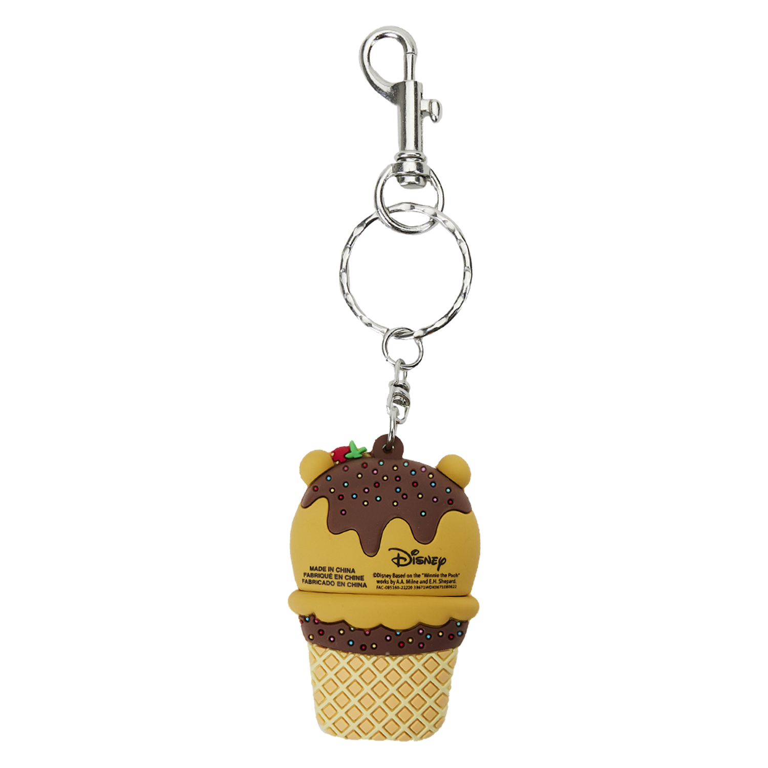 LF Disney Winnie The Pooh Ice Cream 3D Keychain