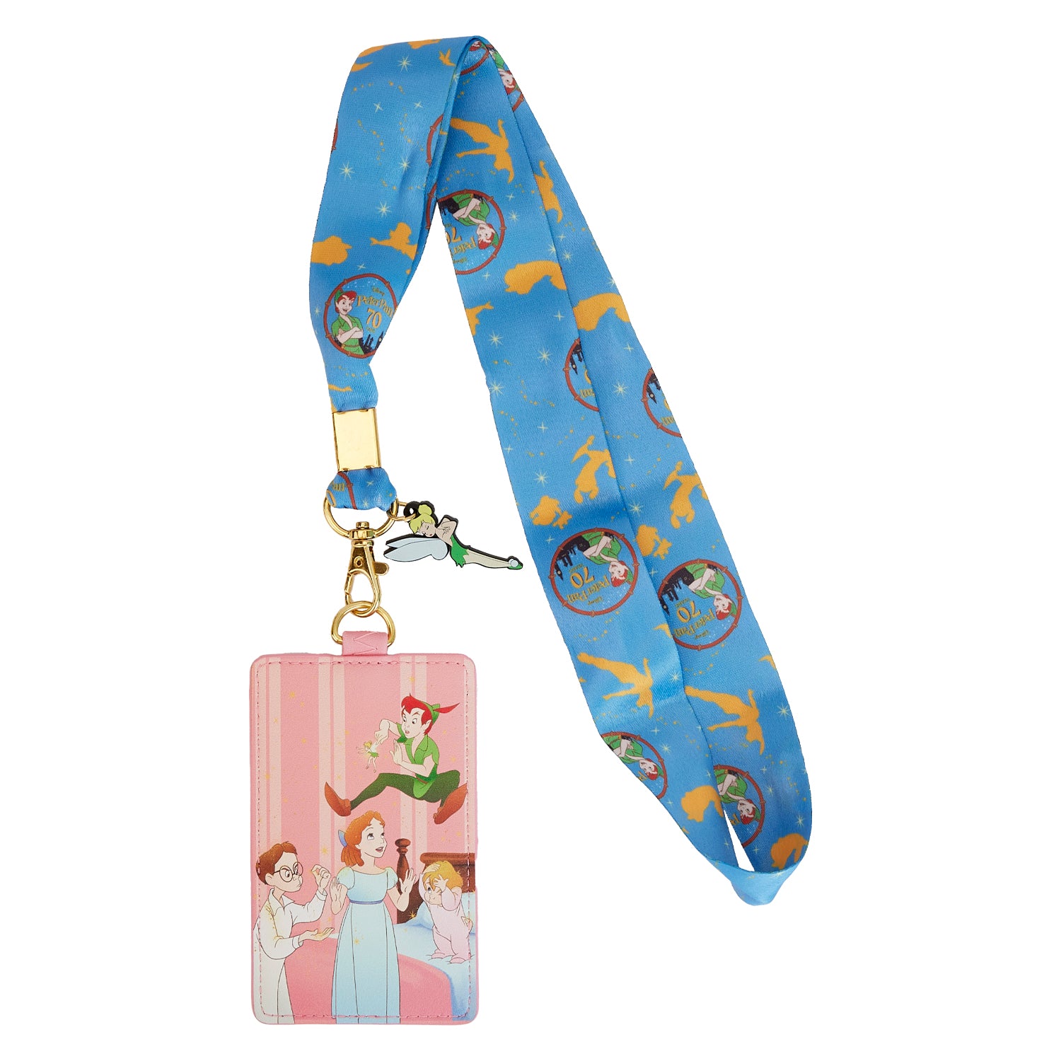 LF Disney Peter Pan You Can Fly 70th Anniversary Lanyard With Cardholder
