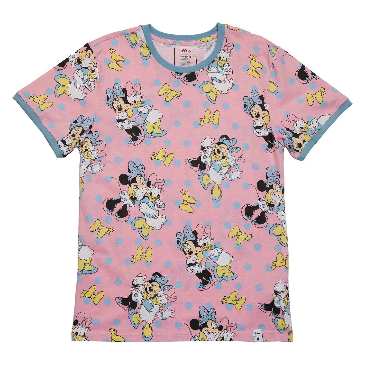 Minnie Mouse Daisy Duck T-Shirt Pastel Disney Women's Plus Size