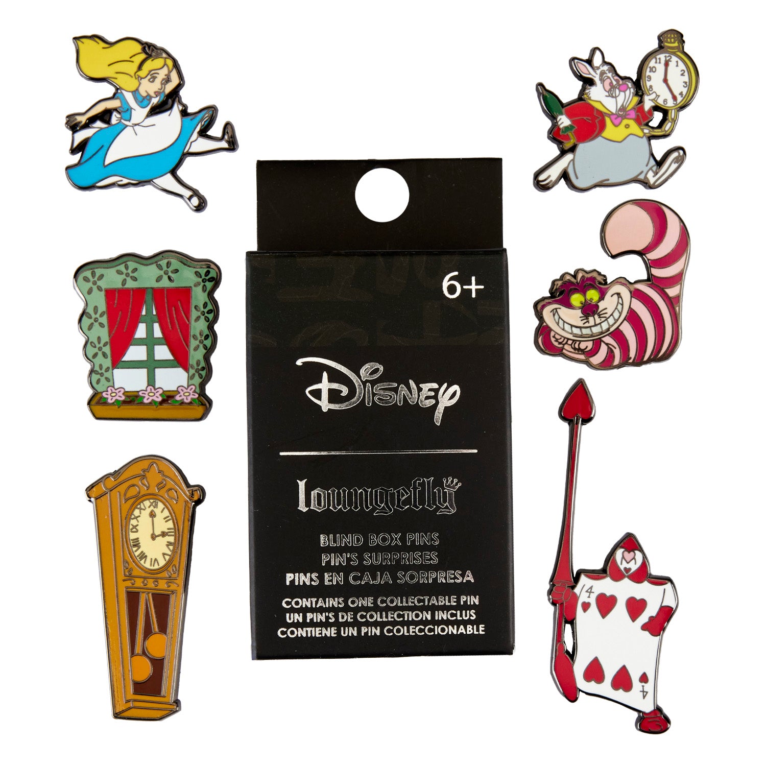 LF Disney Alice In Wonderland Blind Box Pins