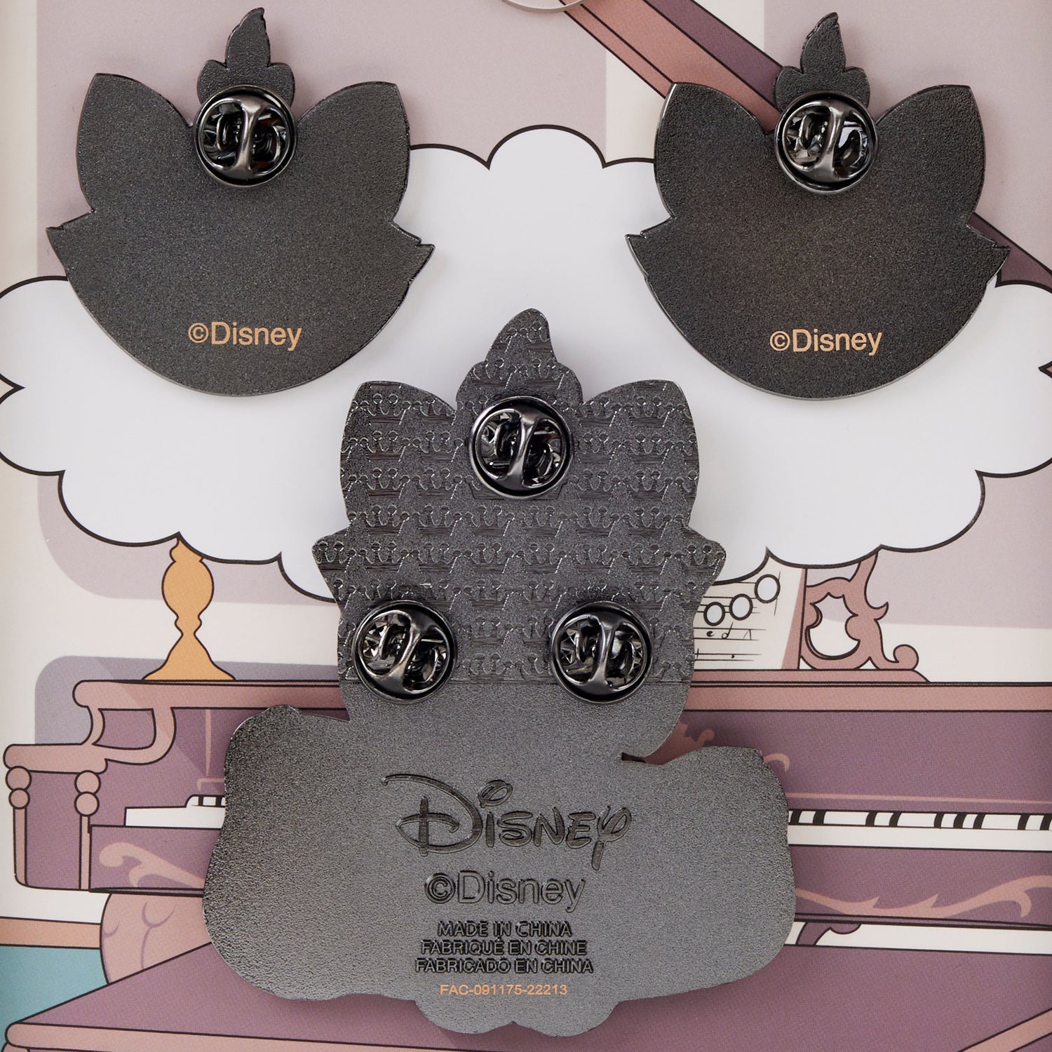 LF Disney Marie Mixed Emotions Pin Set - Collection Lounge