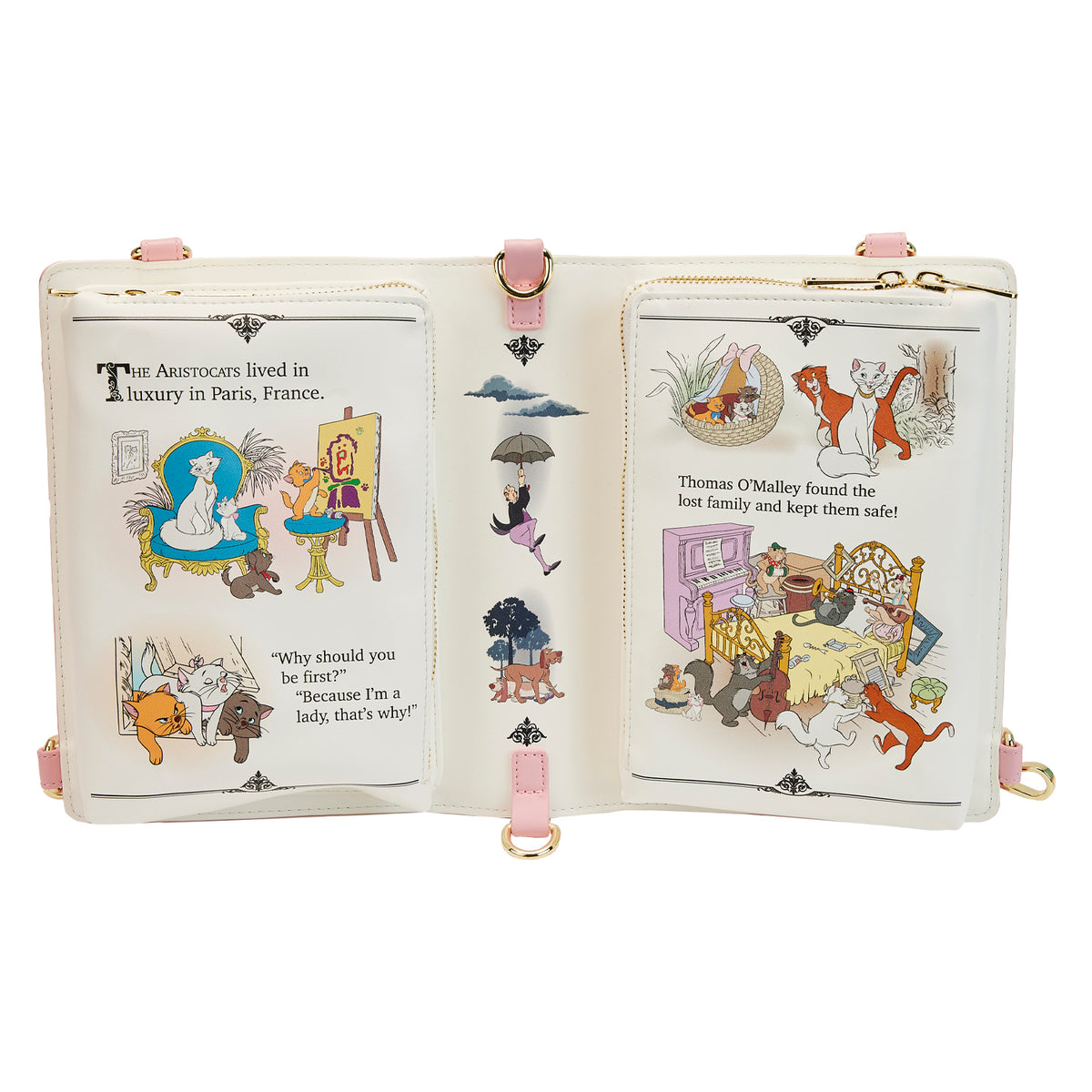 Hot Loungefly Disney The Aristocats Lunchbox Crossbody Bag