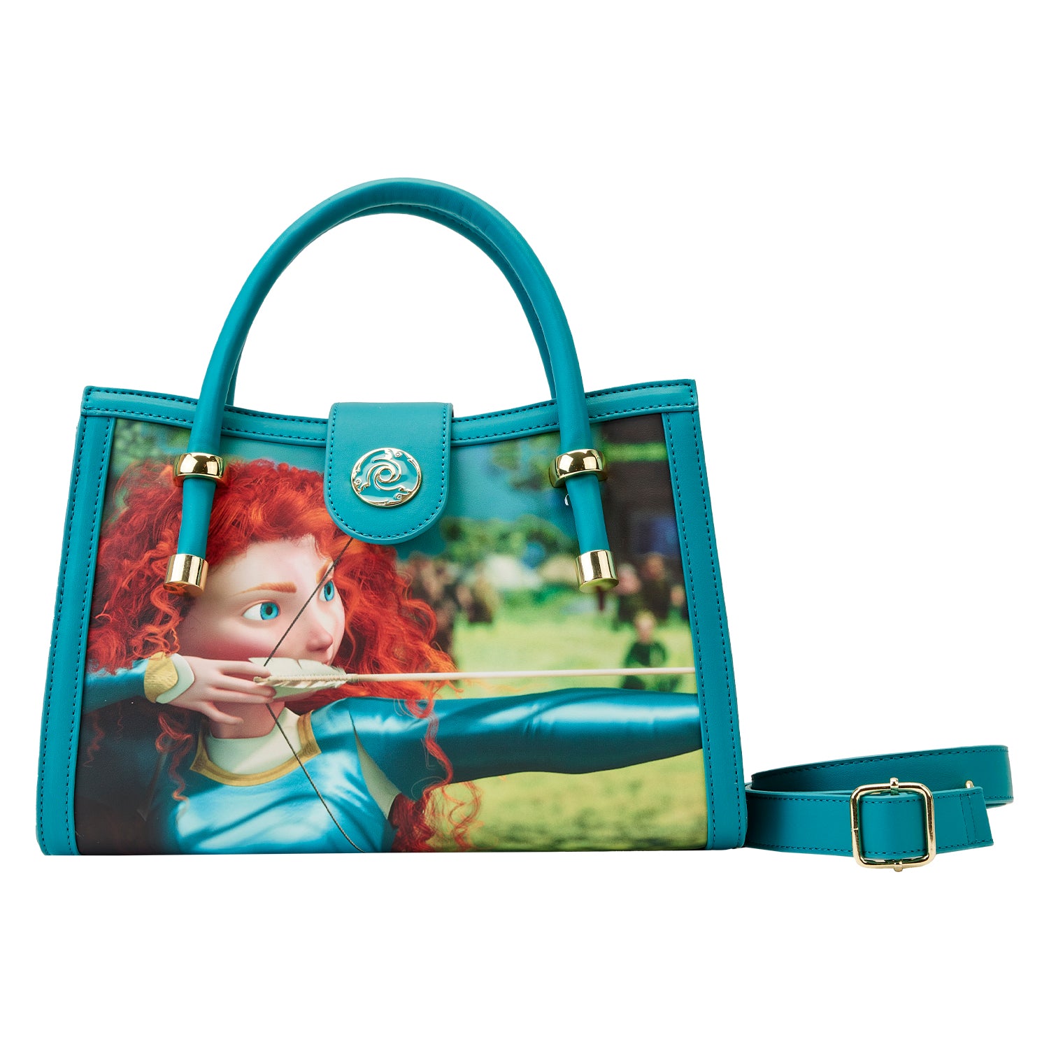 LF Disney Brave Merida Princess Scene Crossbody Bag