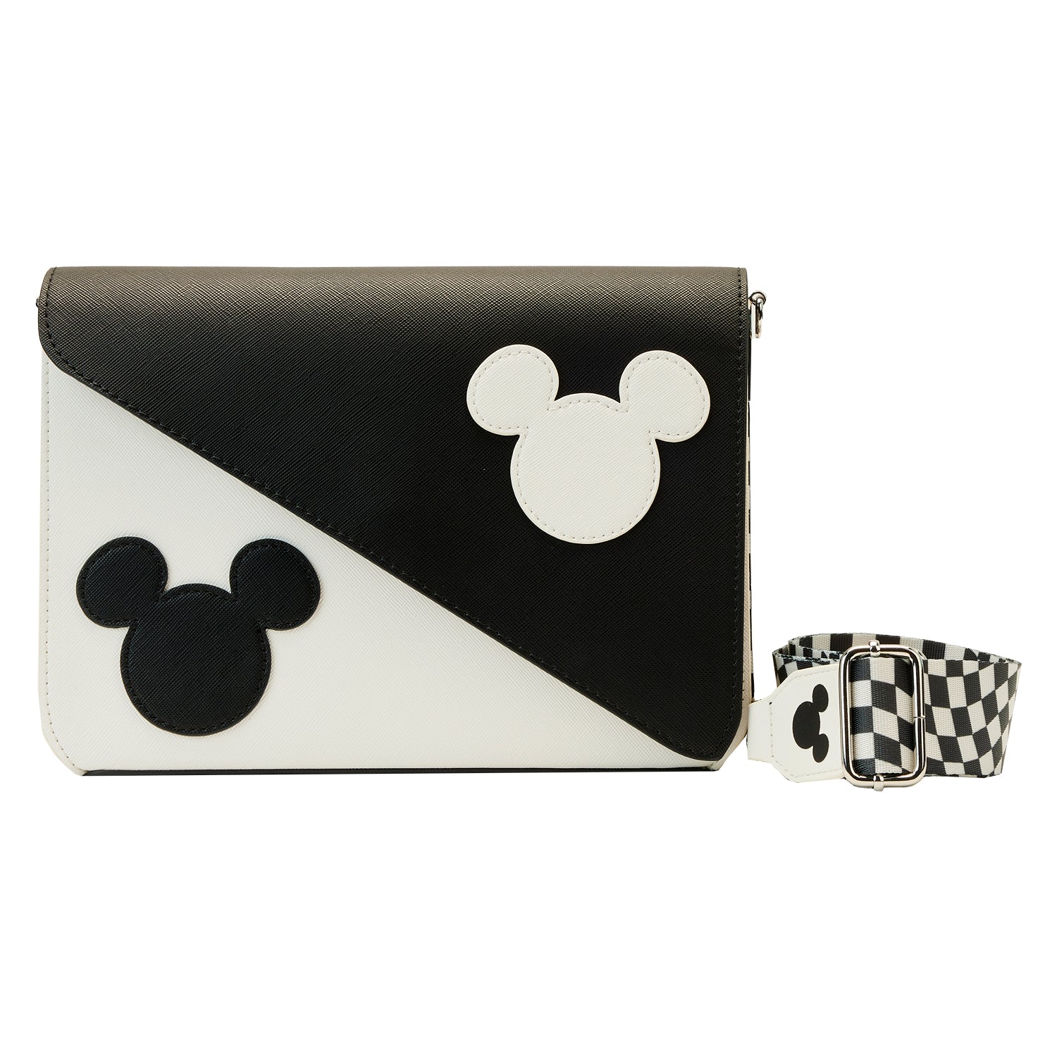 LF Disney Mickey Y2K Black And White Crossbody Bag