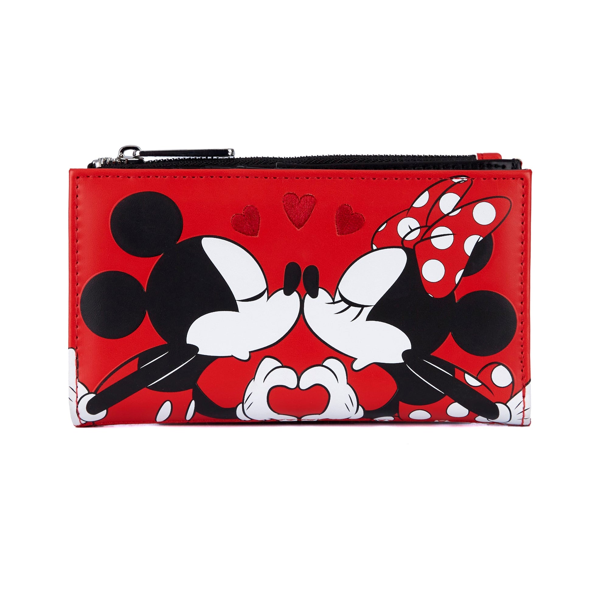 LF Disney Mickey And Minnie Valentines Flap Wallet