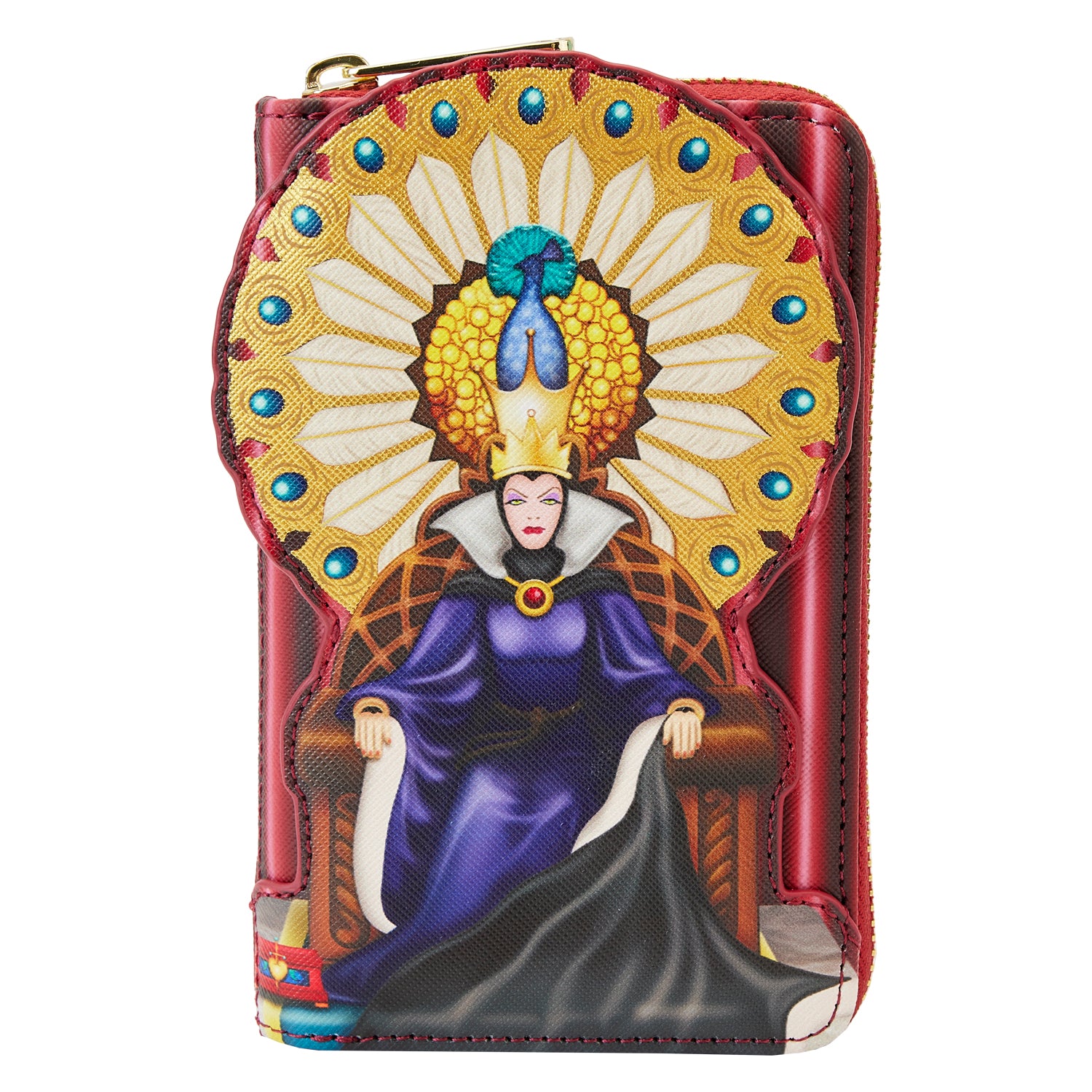 LF Disney Snow White Evil Queen Throne Ziparound Wallet