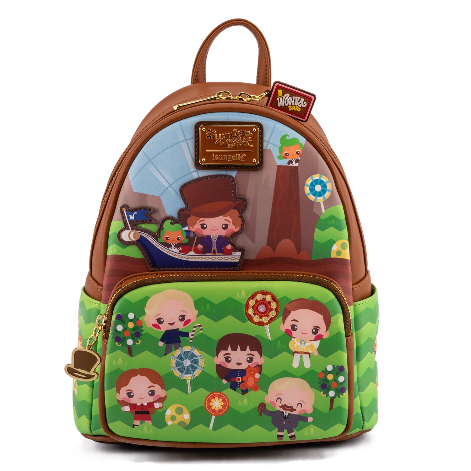 LF Wb Charlie And The Chocolate Factory 50th Anniversary Mini Backpack