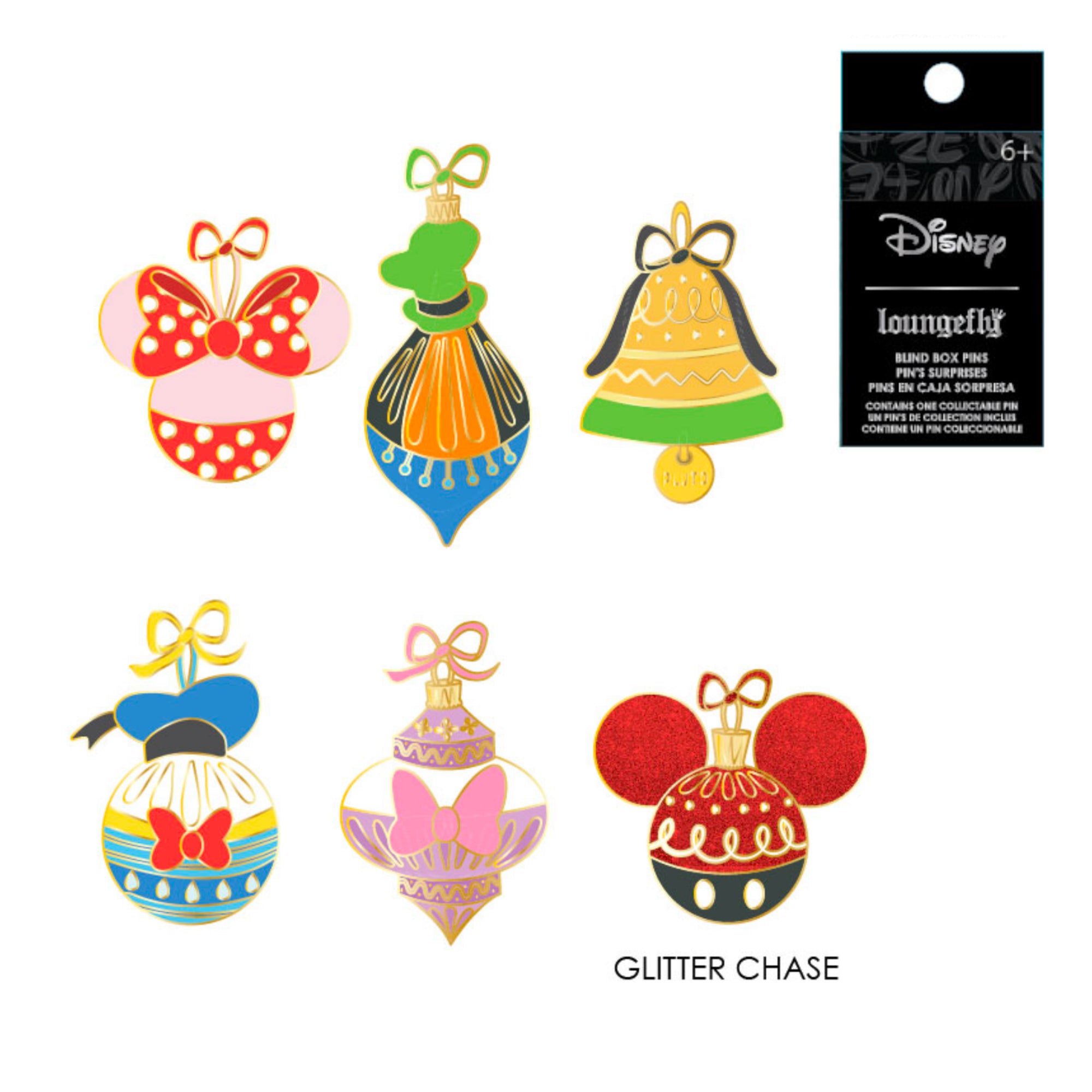 LF Disney Mickey & Friends Ornaments Blind Box Pins