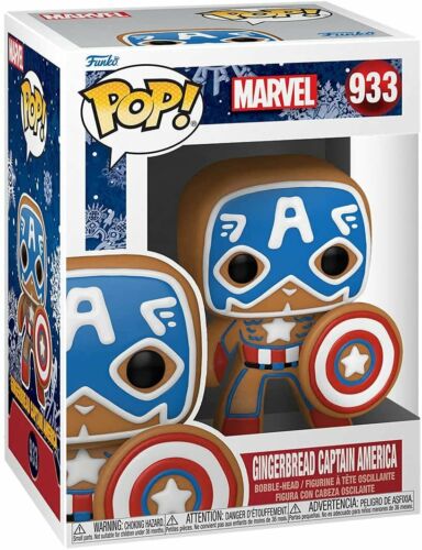 Pop Marvel: Holiday - Gingerbread Captain America