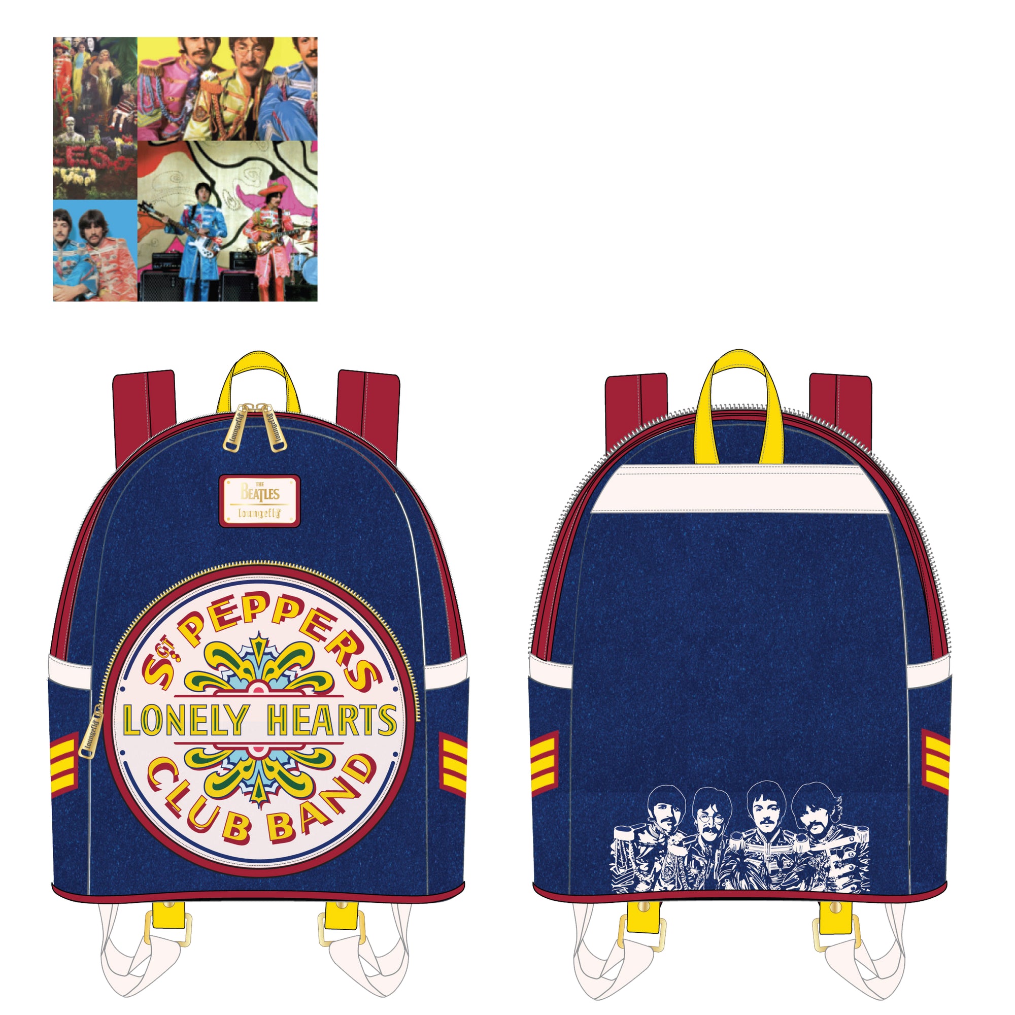 LF The Beatles Sgt Peppers Mini Backpack