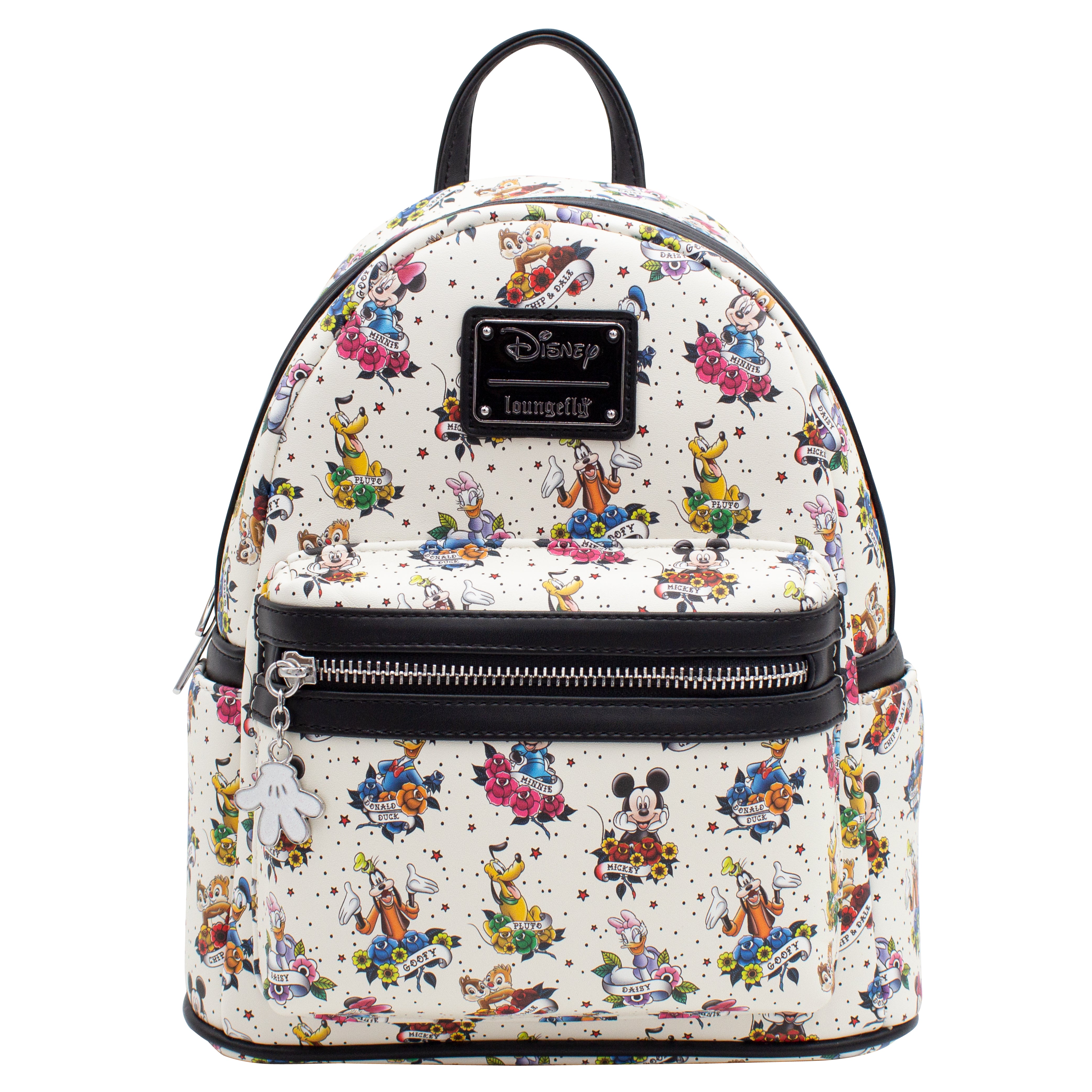 COLLECTION LOUNGE EXCLUSIVE LOUNGEFLY MICKEY AND FRIENDS TATTOO MINI BACKPACK  disney Sensational Six - Collection Lounge